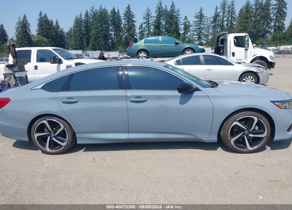 2021 HONDA ACCORD SPORT VIN: 1HGCV1F34MA100125