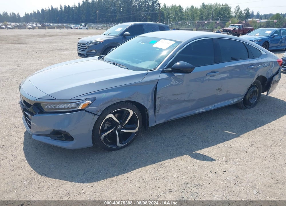 2021 HONDA ACCORD SPORT VIN: 1HGCV1F34MA100125