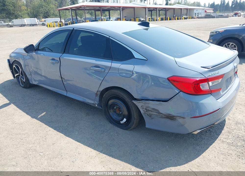 2021 HONDA ACCORD SPORT VIN: 1HGCV1F34MA100125
