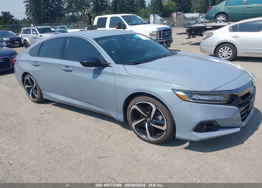 2021 HONDA ACCORD SPORT VIN: 1HGCV1F34MA100125