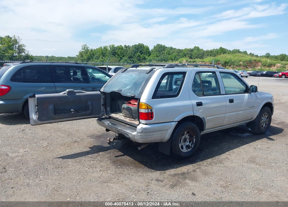 1998 ISUZU RODEO LS/S VIN: 4S2CK58W6W4370372