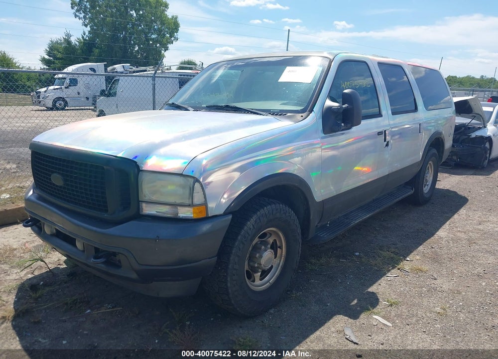 2004 FORD EXCURSION EDDIE BAUER VIN: 1FMNU44S34EB41419