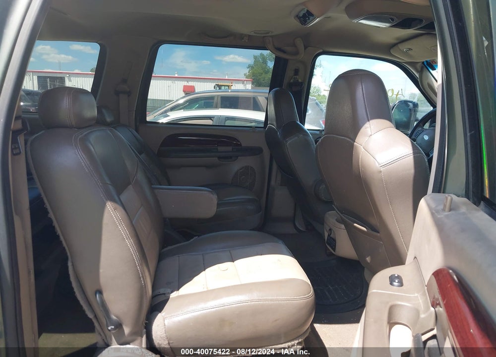2004 FORD EXCURSION EDDIE BAUER VIN: 1FMNU44S34EB41419