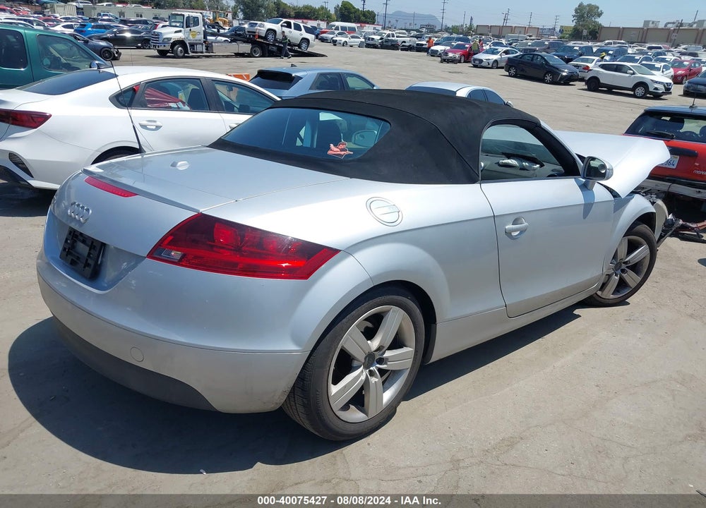 2008 AUDI TT VIN: TRUMF38J481033724
