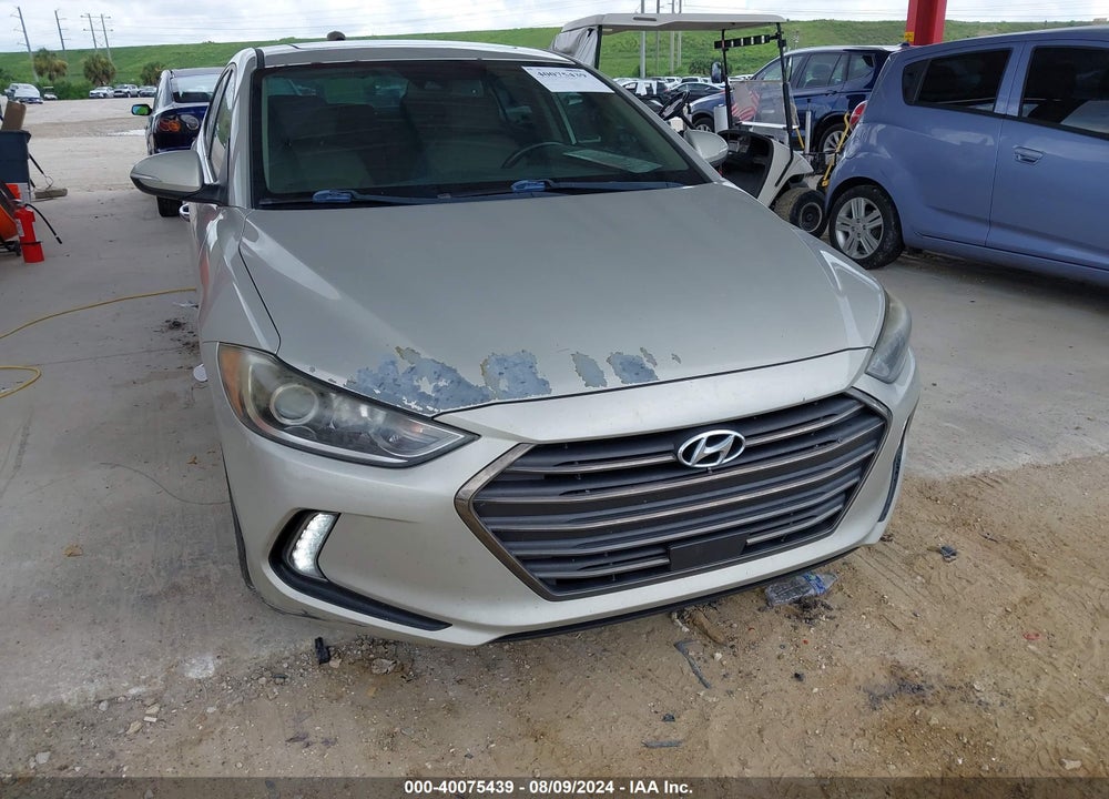 2017 HYUNDAI ELANTRA LIMITED VIN: 5NPD84LF3HH069801