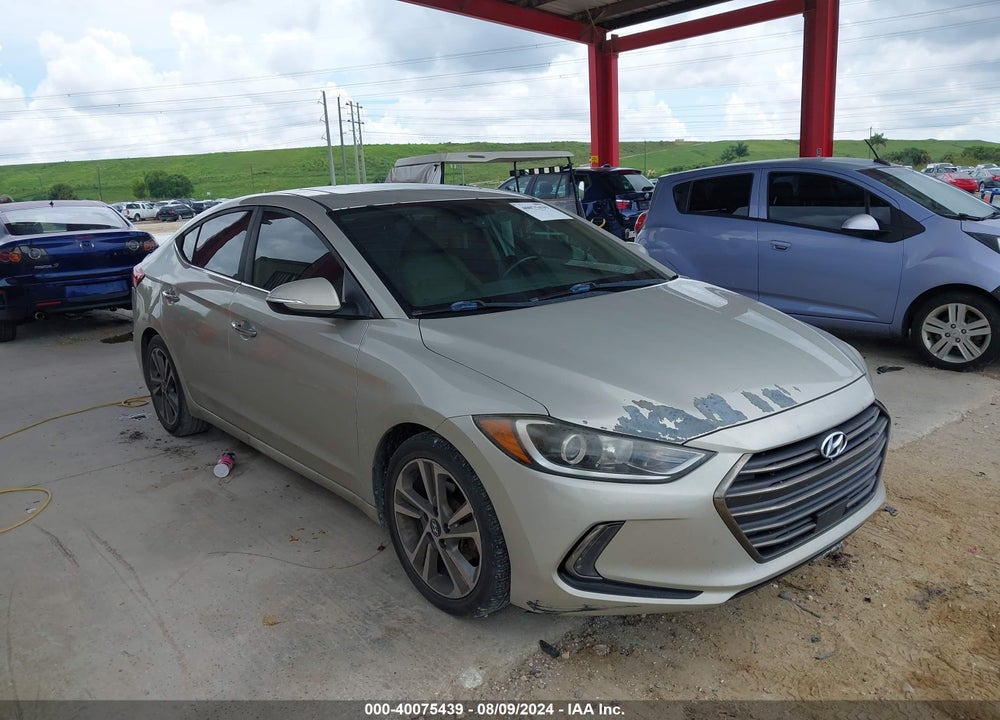 2017 HYUNDAI ELANTRA LIMITED VIN: 5NPD84LF3HH069801