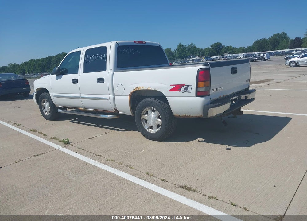 2007 GMC SIERRA 1500 CLASSIC VIN: 2GTEK13T471166905