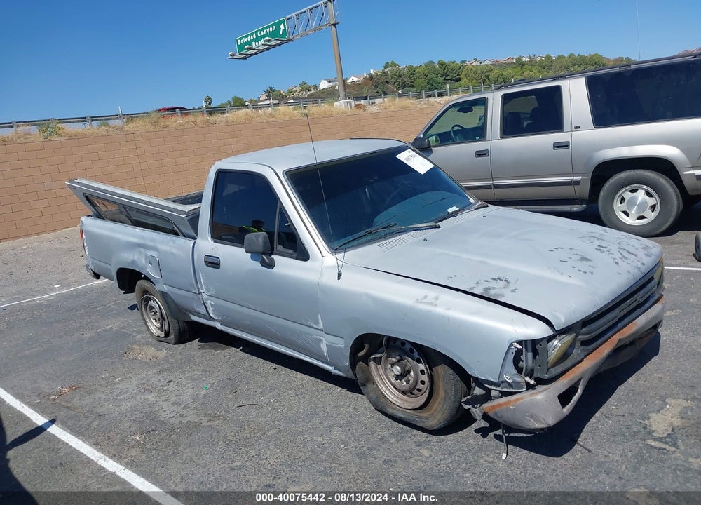 1990 TOYOTA PICKUP 1/2 TON SHT WHEELBASE DLX VIN: JT4RN81P8L5078634