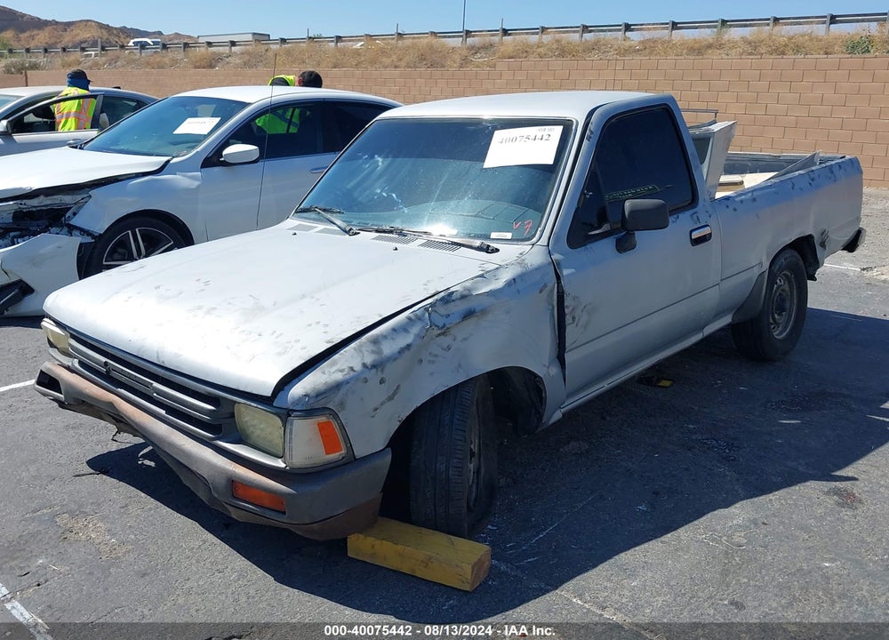 1990 TOYOTA PICKUP 1/2 TON SHT WHEELBASE DLX VIN: JT4RN81P8L5078634