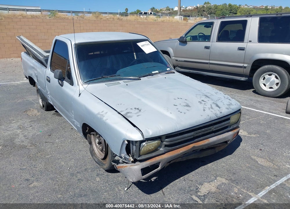 1990 TOYOTA PICKUP 1/2 TON SHT WHEELBASE DLX VIN: JT4RN81P8L5078634