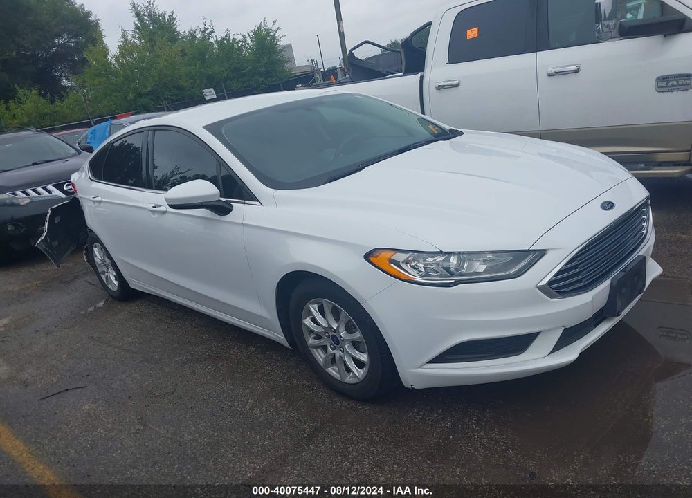 2017 FORD FUSION S VIN: 3FA6P0G71HR343622