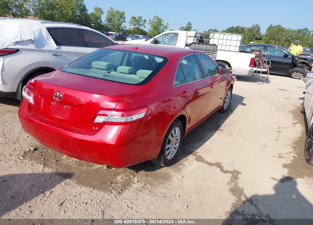 2011 TOYOTA CAMRY LE VIN: 4T4BF3EKXBR092542