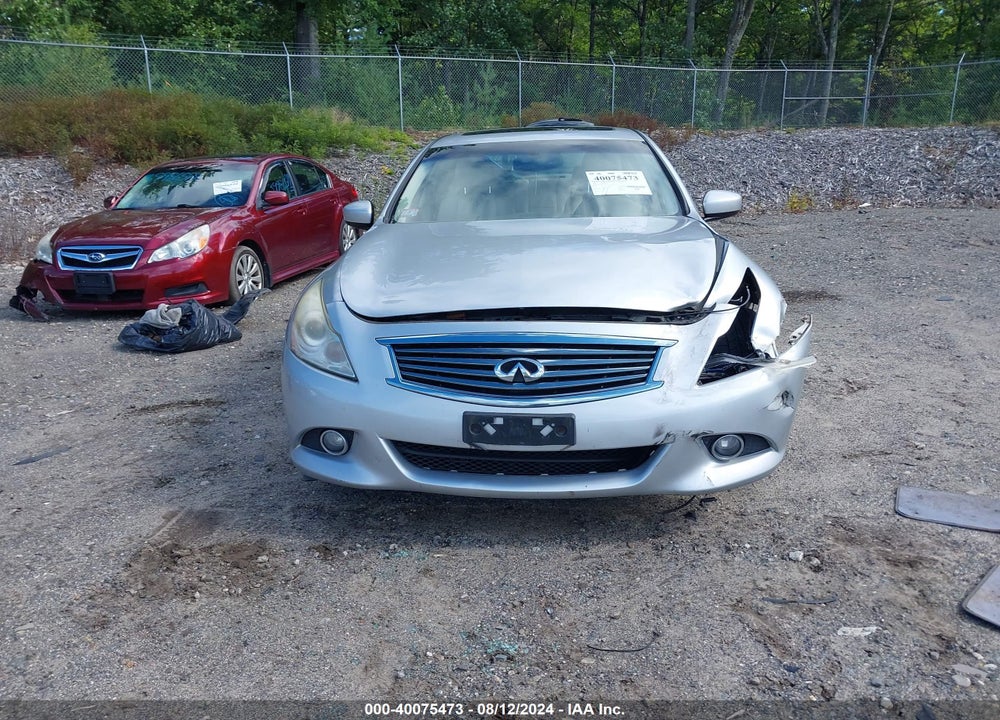 2012 INFINITI G37X VIN: JN1CV6AR4CM978757