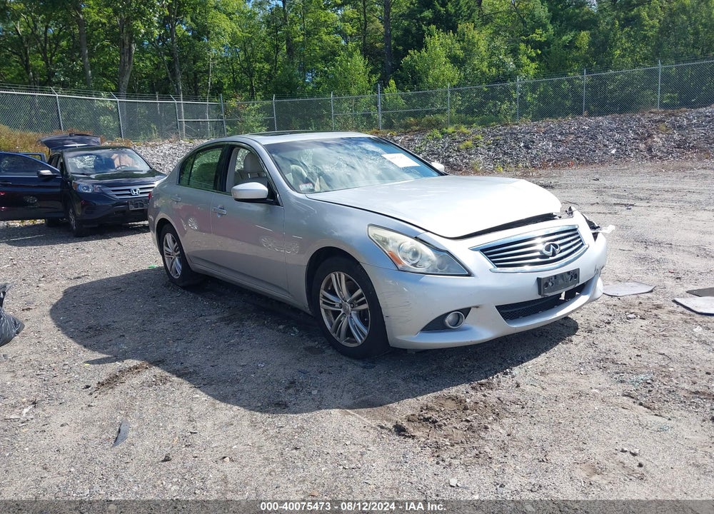 2012 INFINITI G37X VIN: JN1CV6AR4CM978757