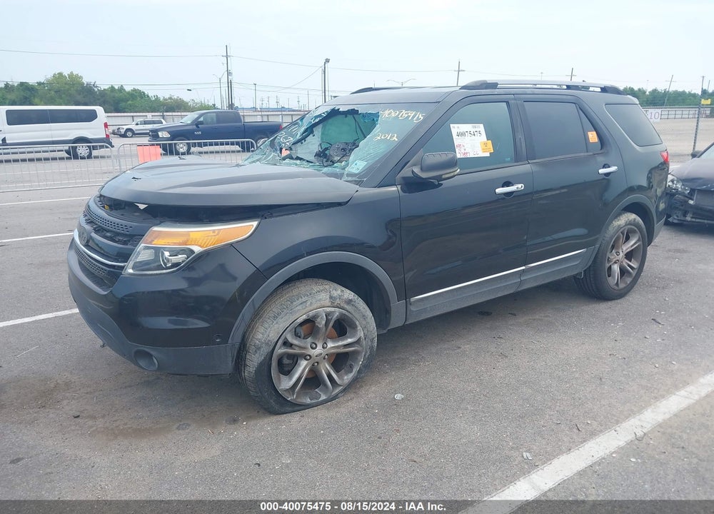 2012 FORD EXPLORER LIMITED VIN: 1FMHK7F85CGA80051