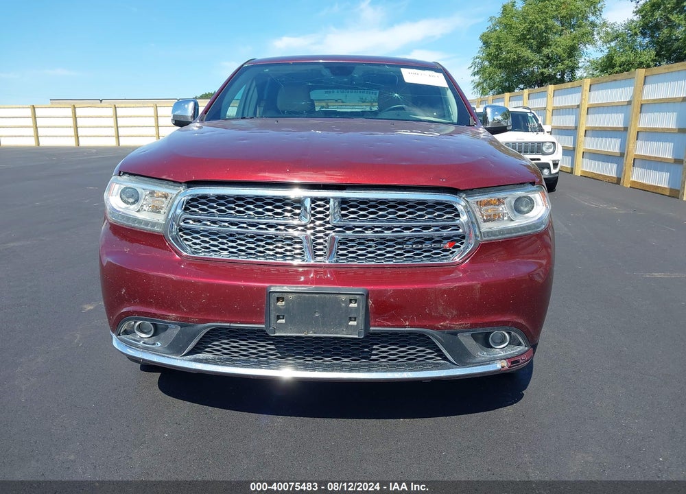 2016 DODGE DURANGO CITADEL VIN: 1C4RDJEG4GC308966