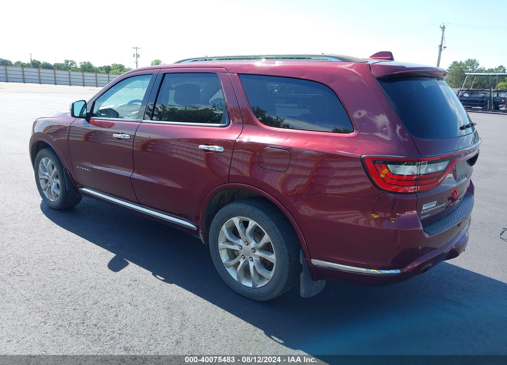 2016 DODGE DURANGO CITADEL VIN: 1C4RDJEG4GC308966