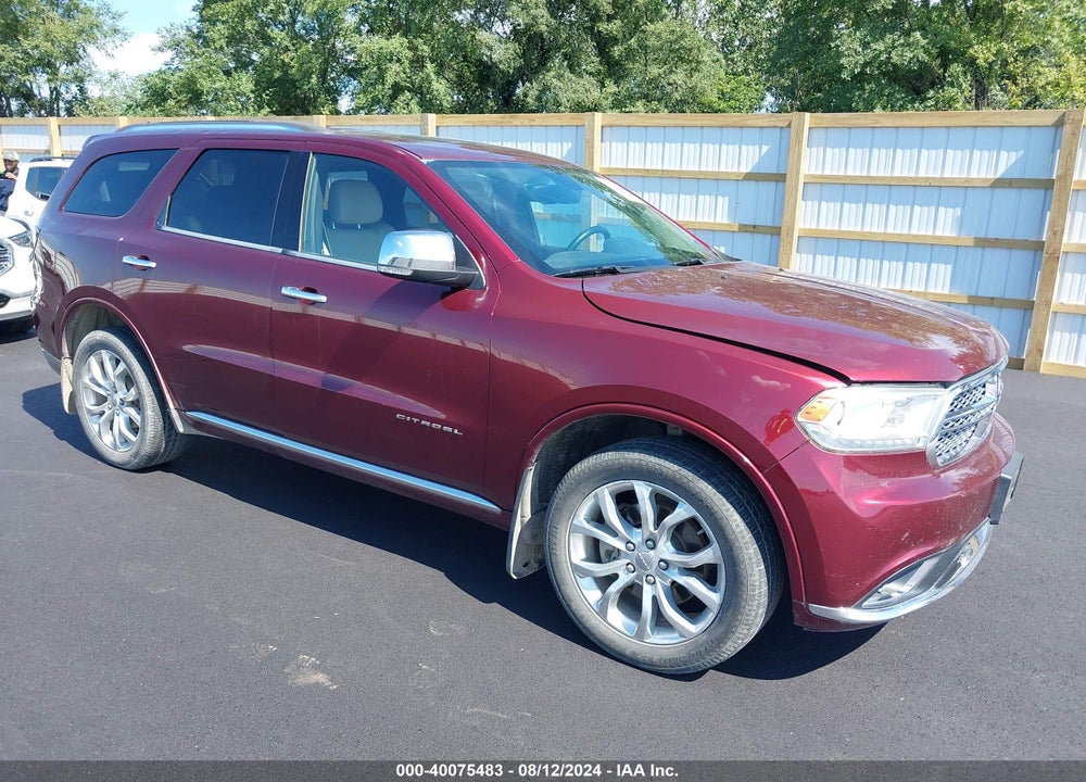 2016 DODGE DURANGO CITADEL VIN: 1C4RDJEG4GC308966