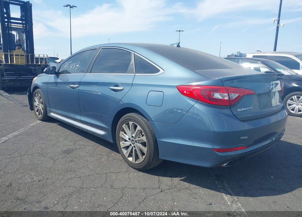 2017 HYUNDAI SONATA SPORT VIN: 5NPE34AF8HH476907
