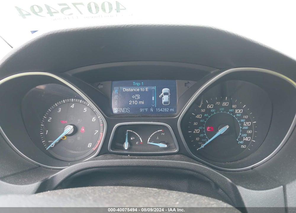 2012 FORD FOCUS SEL VIN: 1FAHP3M23CL374932