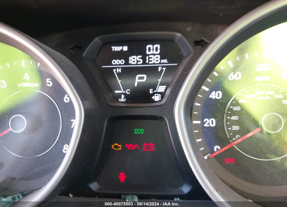 2013 HYUNDAI ELANTRA GLS VIN: 5NPDH4AE2DH355739