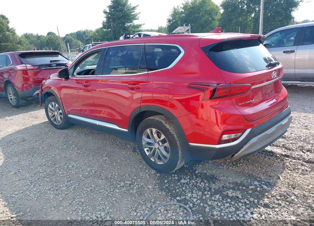 2020 HYUNDAI SANTA FE SEL VIN: 5NMS33AD3LH252591