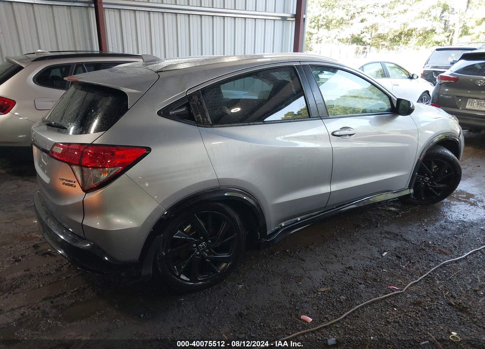 2022 HONDA HR-V AWD SPORT VIN: 3CZRU6H15NM721327