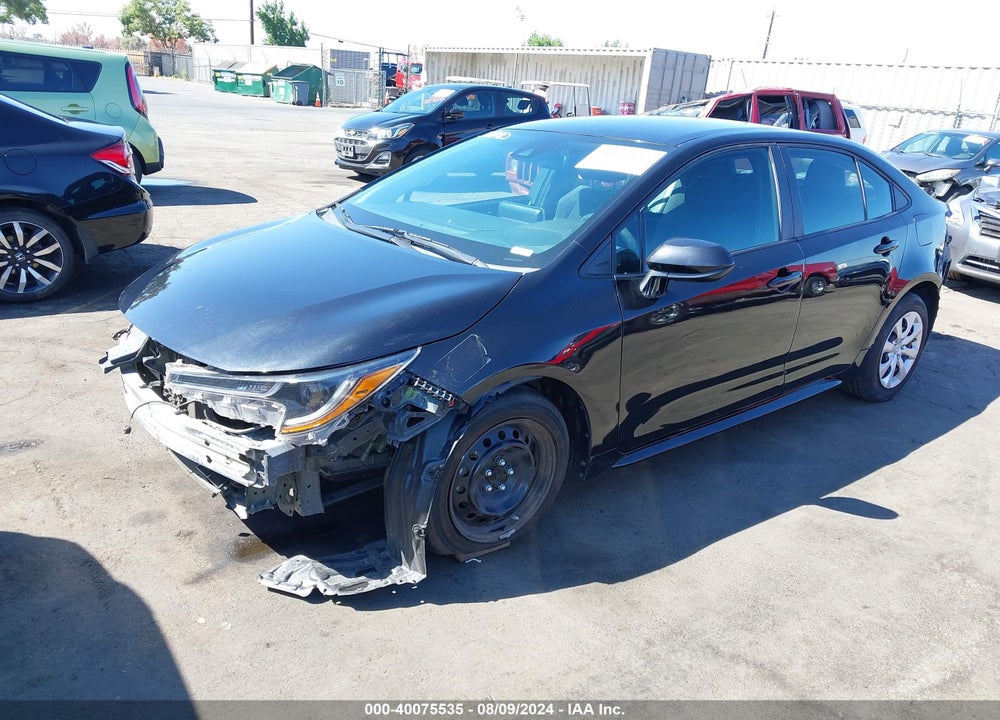 2021 TOYOTA COROLLA LE VIN: 5YFEPMAE3MP193047