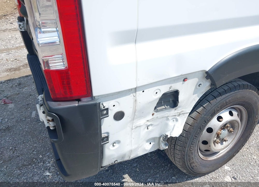 2019 RAM PROMASTER 2500 HIGH ROOF 159 WB VIN: 3C6TRVDG0KE502239