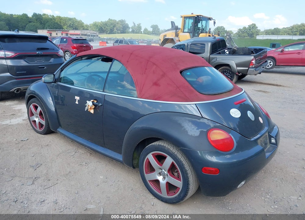 2005 VOLKSWAGEN NEW BEETLE GLS VIN: 3VWCM31Y55M358509