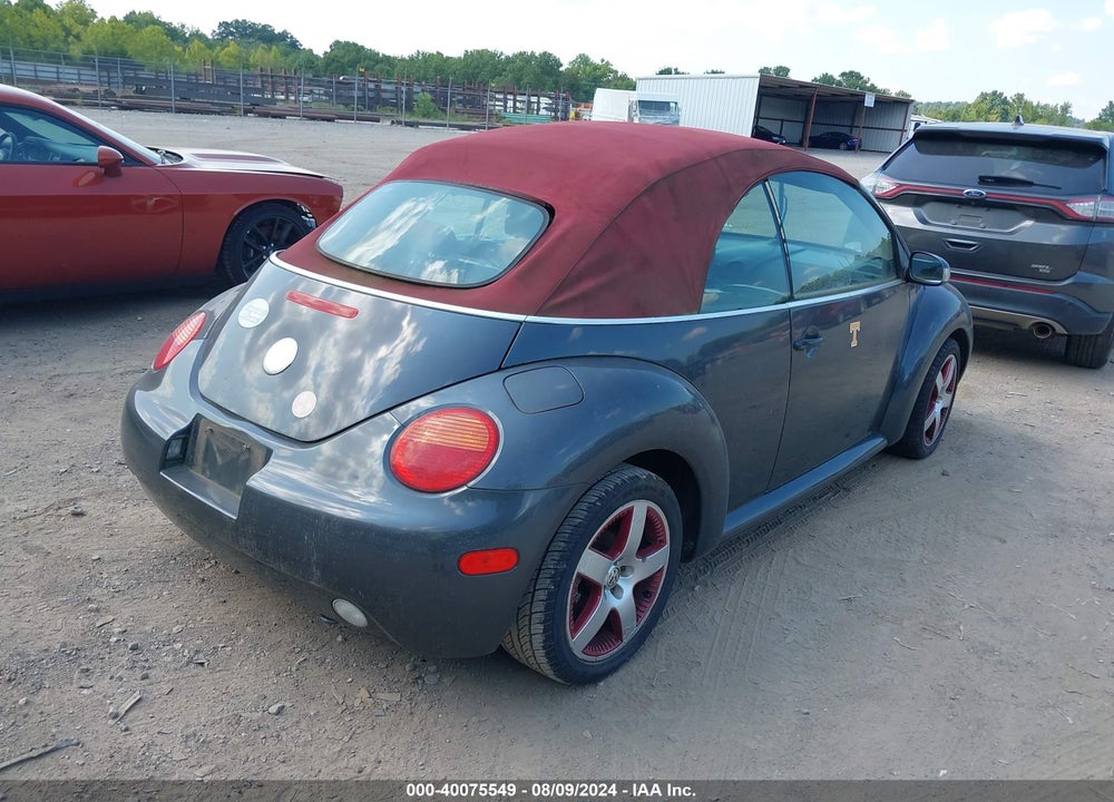 2005 VOLKSWAGEN NEW BEETLE GLS VIN: 3VWCM31Y55M358509
