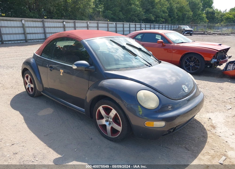 2005 VOLKSWAGEN NEW BEETLE GLS VIN: 3VWCM31Y55M358509