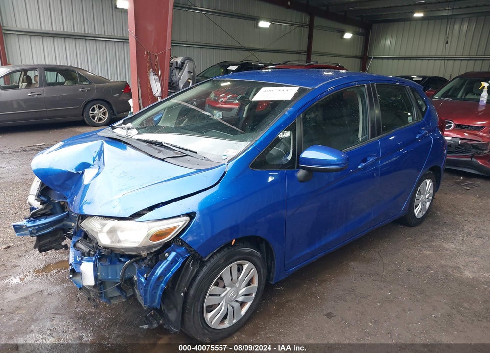 2016 HONDA FIT LX VIN: JHMGK5H59GS001540