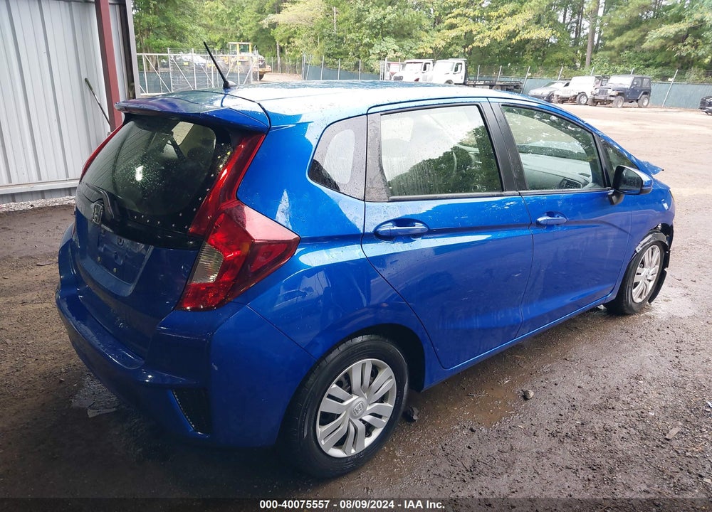 2016 HONDA FIT LX VIN: JHMGK5H59GS001540