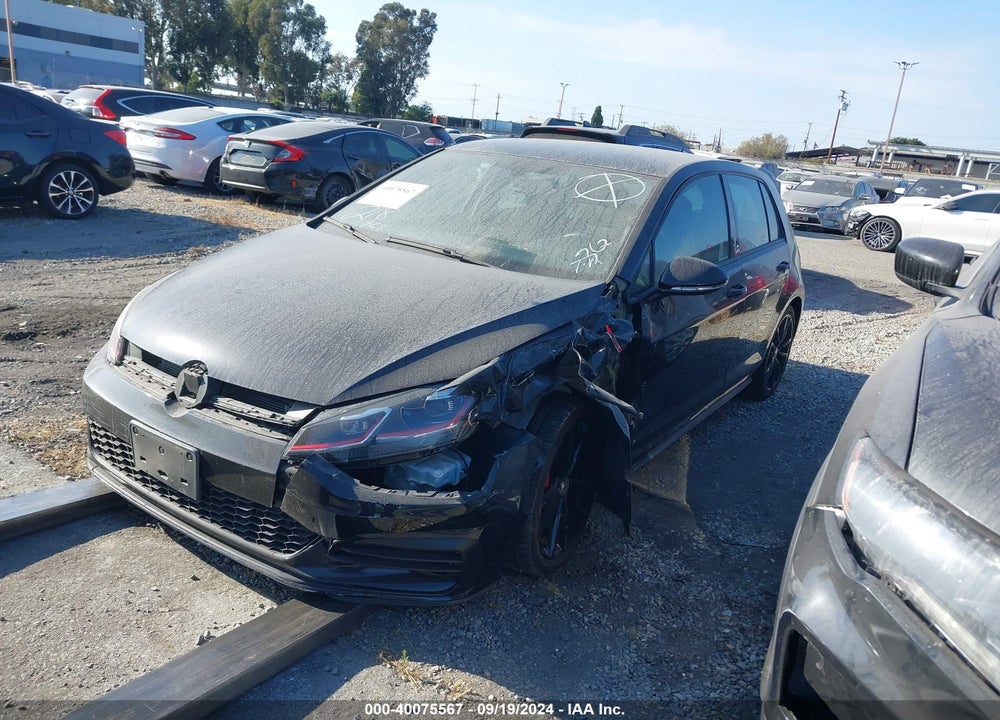 2019 VOLKSWAGEN GOLF GTI 2.0T AUTOBAHN/2.0T RABBIT EDITION/2.0T S/2.0T SE VIN: 3VW6T7AU7KM020142