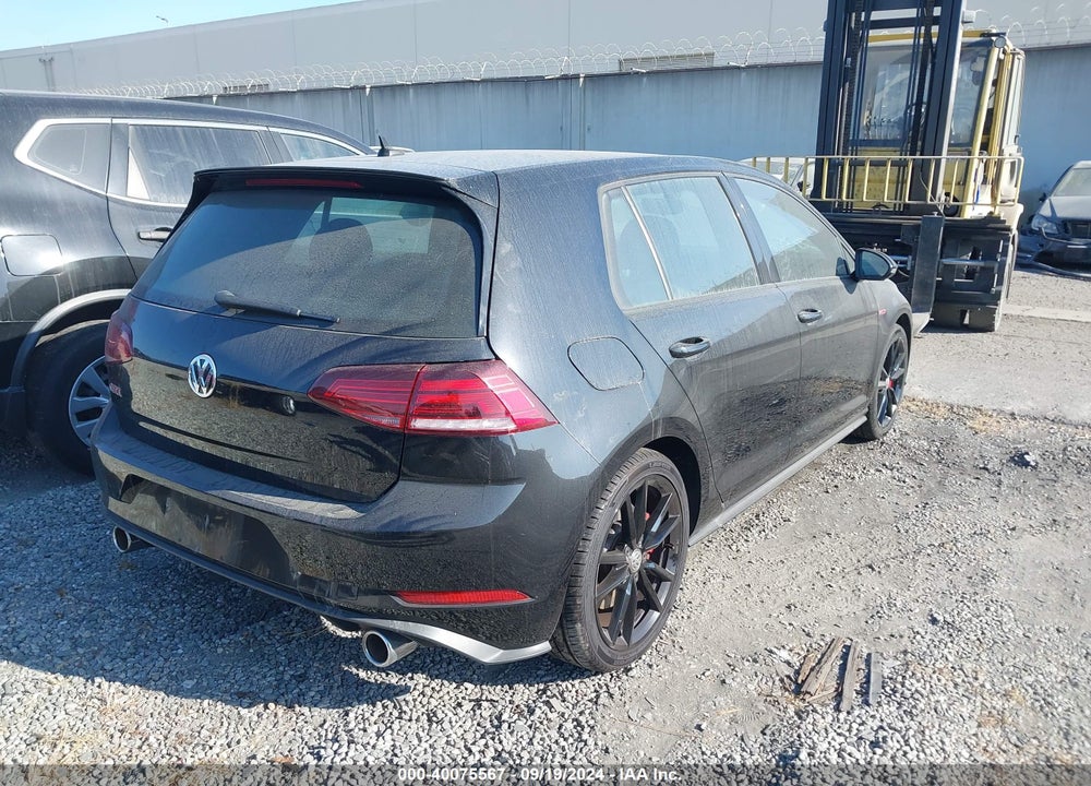 2019 VOLKSWAGEN GOLF GTI 2.0T AUTOBAHN/2.0T RABBIT EDITION/2.0T S/2.0T SE VIN: 3VW6T7AU7KM020142