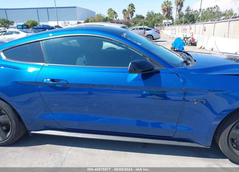 2022 FORD MUSTANG GT FASTBACK VIN: 1FA6P8CF8N5138244