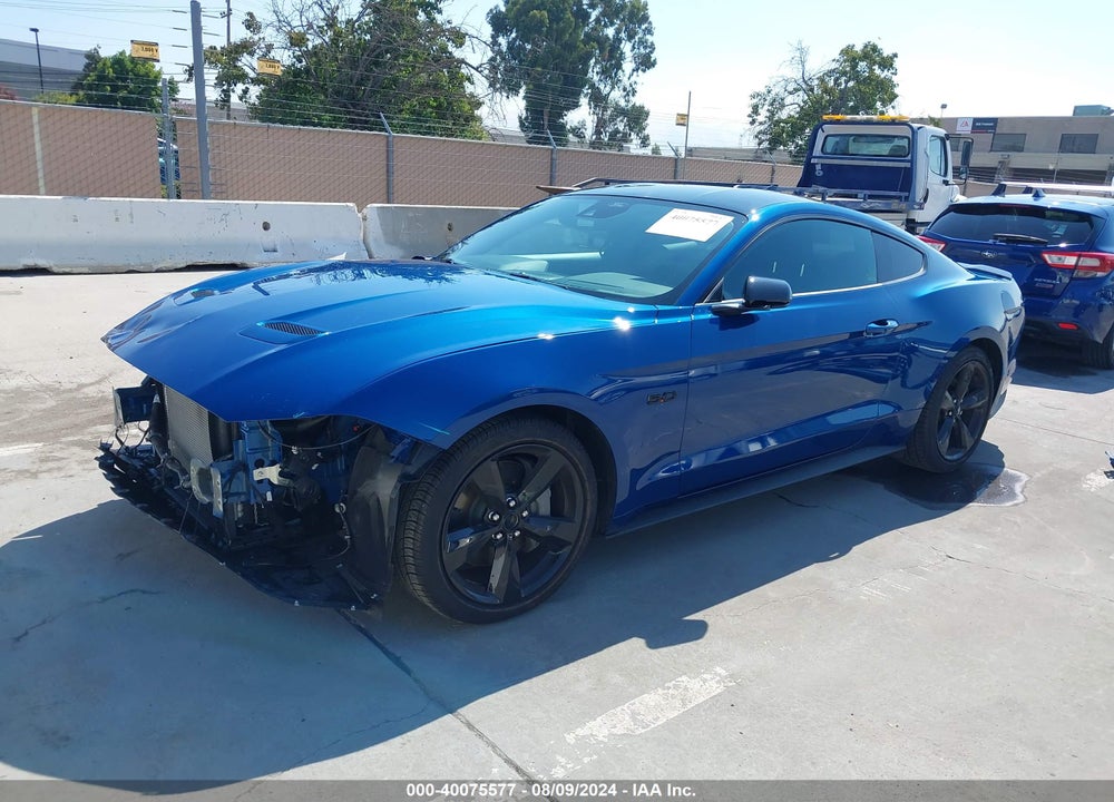 2022 FORD MUSTANG GT FASTBACK VIN: 1FA6P8CF8N5138244