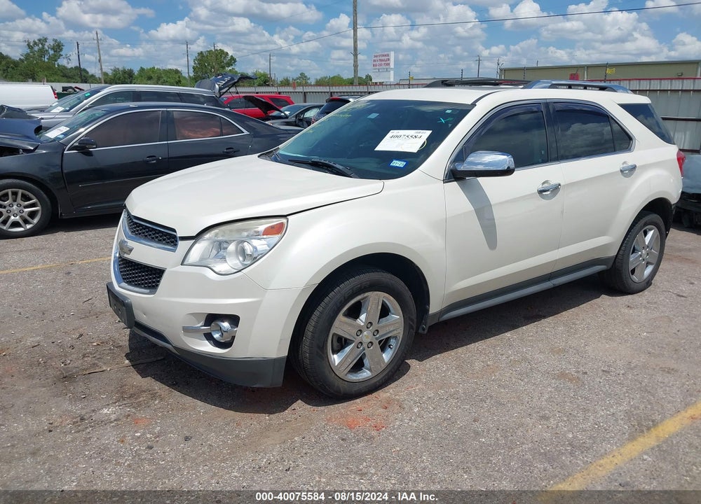 2014 CHEVROLET EQUINOX LTZ VIN: 1GNALDEKXEZ119407