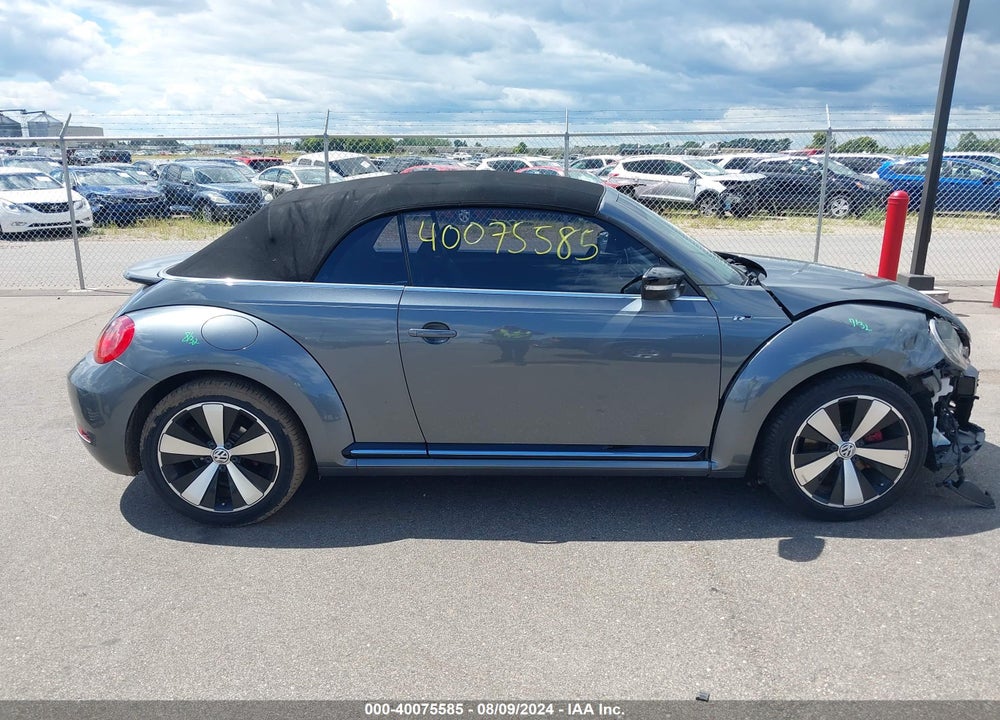 2015 VOLKSWAGEN BEETLE 2.0T R-LINE VIN: 3VW7S7AT7FM806012
