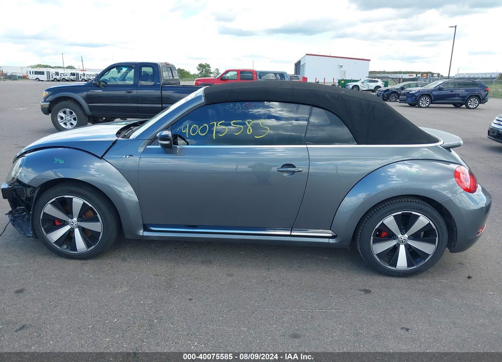 2015 VOLKSWAGEN BEETLE 2.0T R-LINE VIN: 3VW7S7AT7FM806012