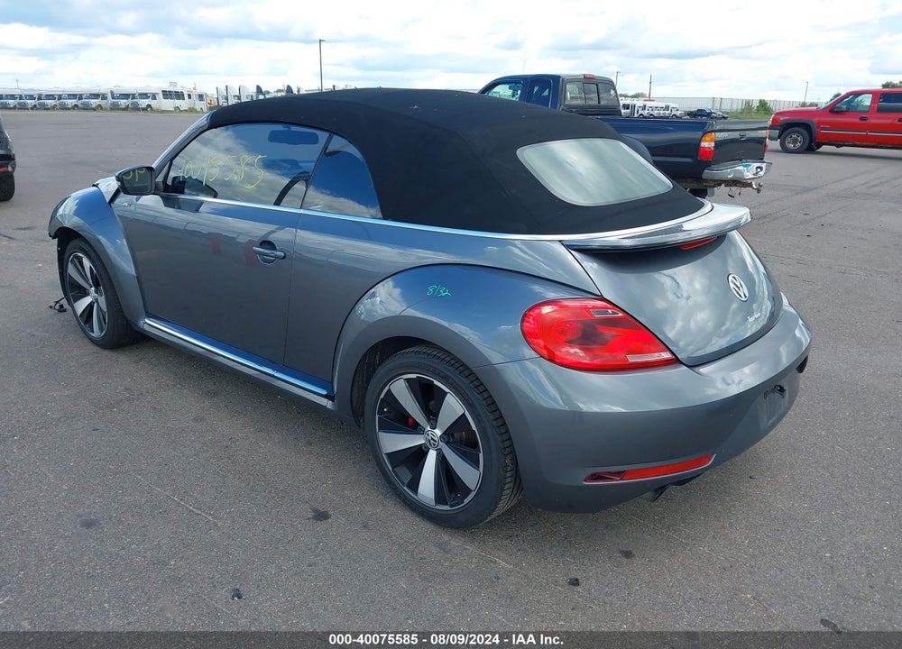 2015 VOLKSWAGEN BEETLE 2.0T R-LINE VIN: 3VW7S7AT7FM806012
