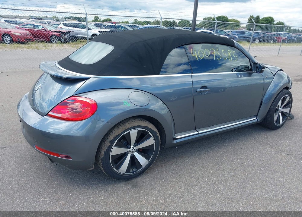 2015 VOLKSWAGEN BEETLE 2.0T R-LINE VIN: 3VW7S7AT7FM806012
