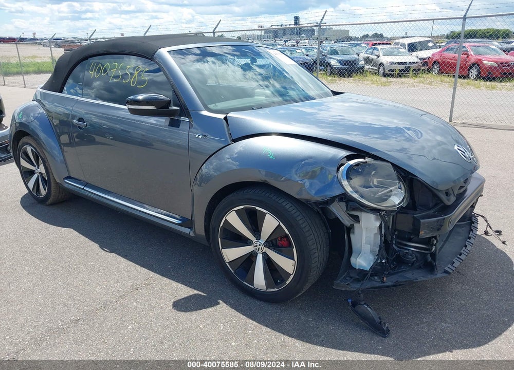 2015 VOLKSWAGEN BEETLE 2.0T R-LINE VIN: 3VW7S7AT7FM806012