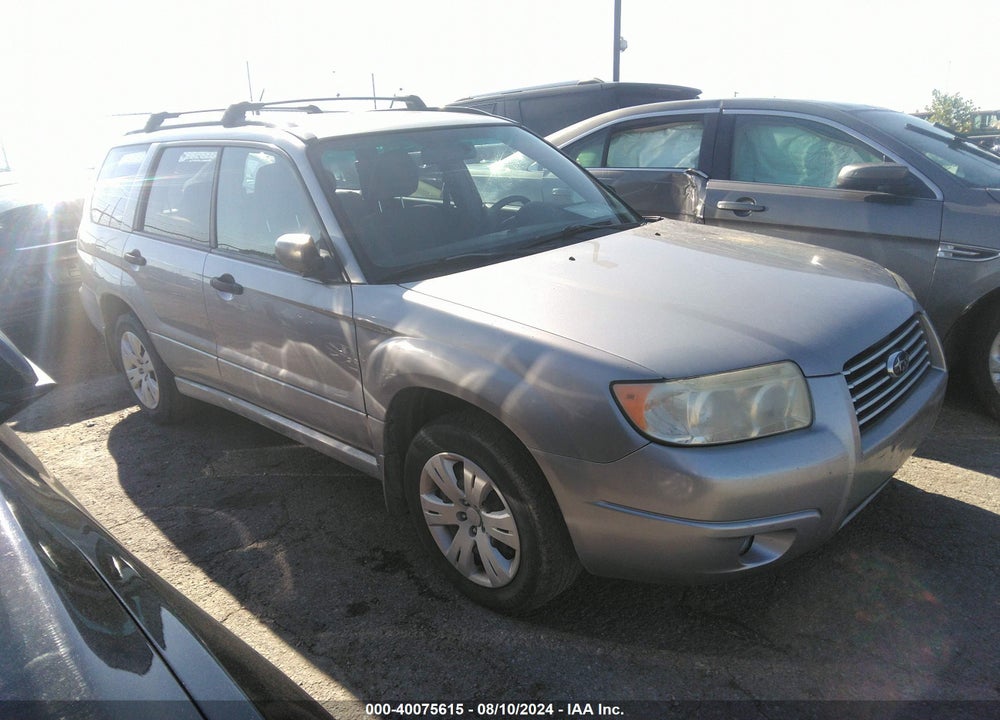 2008 SUBARU FORESTER 2.5X VIN: JF1SG63648H717057