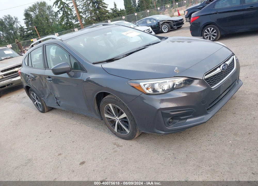 2019 SUBARU IMPREZA 2.0I PREMIUM VIN: 4S3GTAC69K3750249