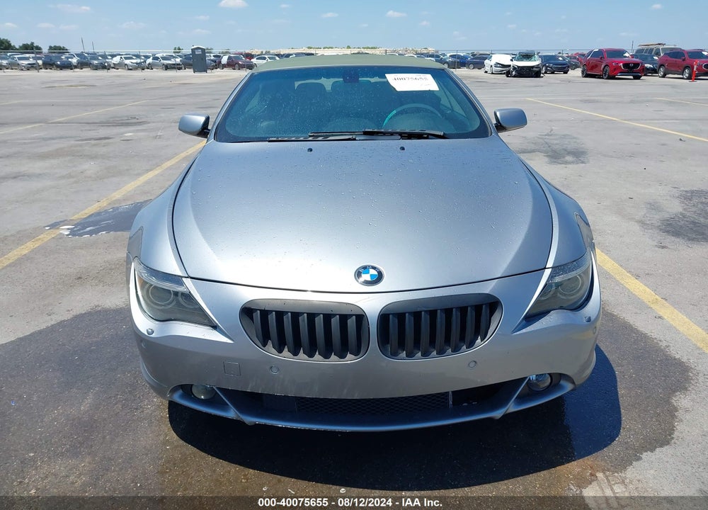 2006 BMW 650I VIN: WBAEK13446CN77168