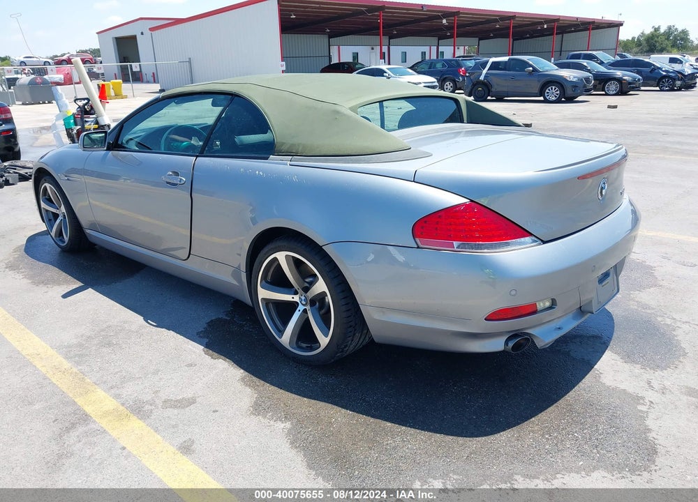 2006 BMW 650I VIN: WBAEK13446CN77168