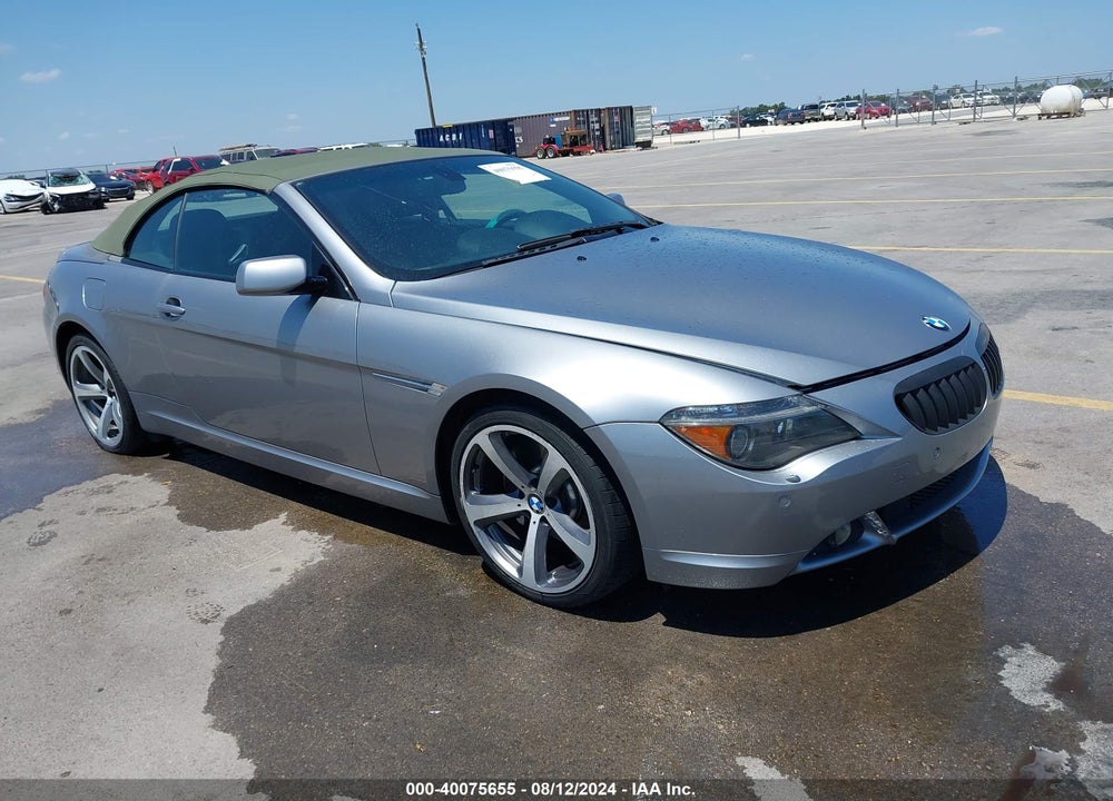 2006 BMW 650I VIN: WBAEK13446CN77168