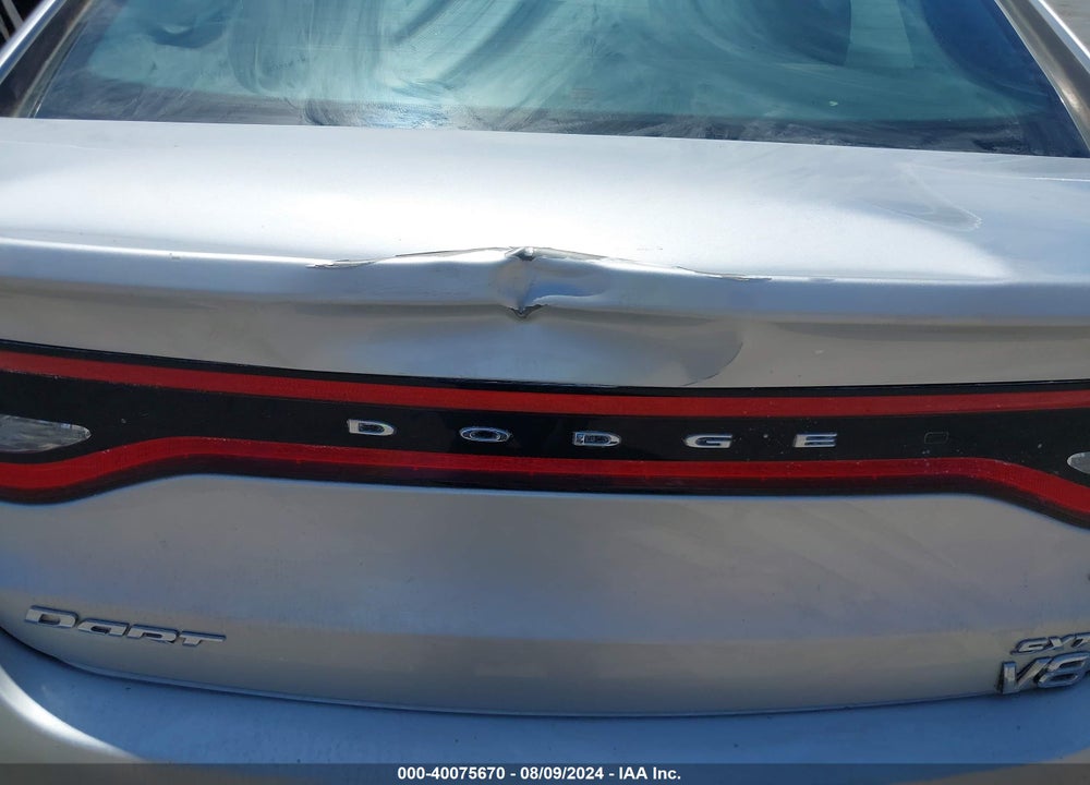 2013 DODGE DART VIN: 1C3CDFBA0DD297249